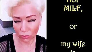 Mature Slut Fingers Pussy Then Deepthroats Cock for Facial in Steamy Bathroom!