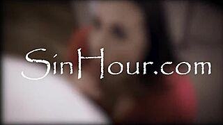 sky pierce leaves arcades empty after stepmom catches petite blonde deepthroating stepdad outdoors