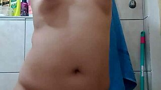 chubby slut depilates her trimmed pussy with cream, wanna see?