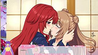 ever seen lewd japanese idols play sexy lesbian kissing games at the hot spring special part 5?