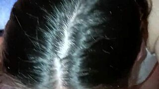 think a caring korean milf's close-up handjob and blowjob in bed won't drain your balls completely?