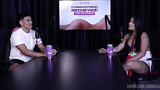 fabricio nunes and bruna a surfistinha swing with tifany rocha part 2 on sheer red