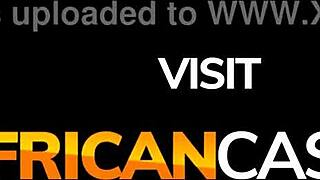 African queen's shocking cum mouth surprise?