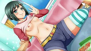 Big tits explode in cumshot handjob footjob femdom ass paradise!