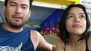 Post Party Chat With Petite Brunette Babe. Leads To Hardcore Ass Licking Backstage