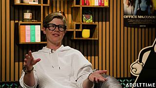 Jasmine Teaa Filipina Cosplay Nerd Glasses Asian Orgy