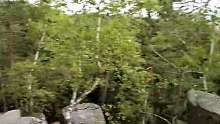 Ladyboy spreads ass ready for glass toy fun?