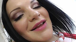 Incredible Deepthroat on Monster Cock Plus Rita's Ass Takes Huge Dildo