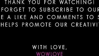 Wife invites hot skinny milf with big ass for amateur ffm threesome husband lick and fuck