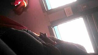 telugu aunty's massive fat ass jiggles hardcore on indian train
