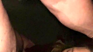 cutie drops to knees for eager amateur blowjob