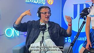 lesbian duo rides fuckmachine hard to huge orgasms on juan bustos podcast