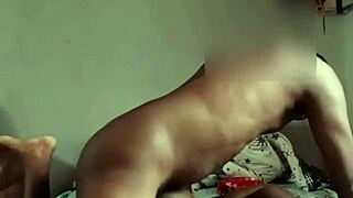 ebony wife ass takes early morning backshots before work...