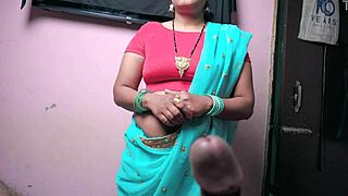 oh stepmom undressin fronta me... gives footjob takes cum mouth hindi!!