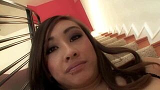 Ever Wondered How Asian Girl Takes Bent-Over Anal Fingering?