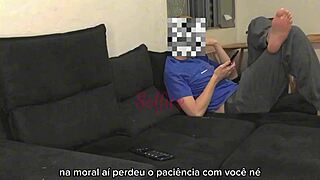 Skinny Redhead Uncle's Photos Cost Too Much so I Paid with Ass Lick and Legs Spread