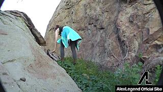Penny Pax Queen Deepthroats Big Cock On Redhead Hiking Trail