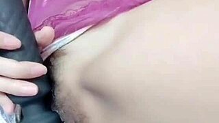 Chinese Girl Fingers Lingerie-Clad Pussy Until Squirting Explosion