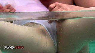 wanna see yui's shaved pussy take that outdoor japanese creampie pounding?