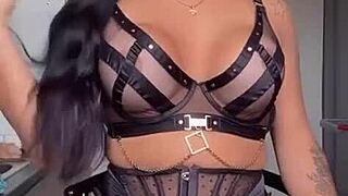 fernanda sallimeny struts her stunning trans curves through real french streets like a pornstar dream