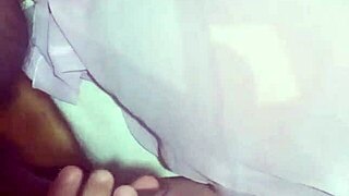 madrastra gets so hot she fucks herself with dildo in homemade yoga session