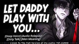 pervy stepdad makes you cum on cock