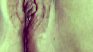 watch this horny latina housewife masturbate solo on homemade video