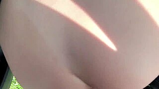 Hey, taxi driver spots bride fingering wet pussy then offers cock in car POV