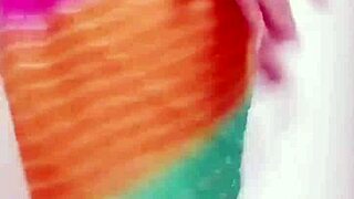 Bold desi shemale hijra dances naked seductively