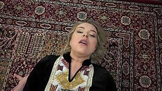 mommy housewife's big arab ass fucked homemade, not your son pounding turkish milf