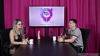 uhh compilados do dig�o da ilha... kel abate no bora cast com bruna carlos parte 2 on sheer red