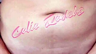 cum dripping in my panties calia qadeh's wet mess 💦😩