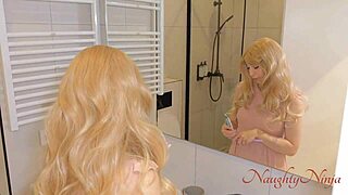 every time stepmom bends over her panties tease me so bad