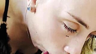 young cutie delivers messy deepthroat blowjob and sloppy rimming action