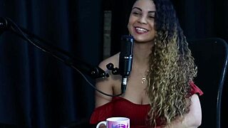 She quit her job to fuck women on cam in sheer red lingerie, is charllottye the ultimate swinger blonde?