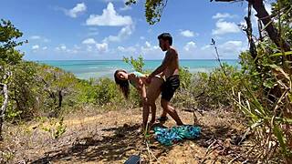 Amateur Caught Beach Anal Public Blowjob Sloppy Deepthroat