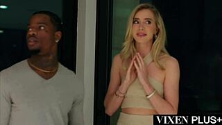 Vixenplus BBC Craving Tattooed Blonde Haley Spanks Squirts Riding Monster Cock Doggystyle Missionary Cowgirl Spooning Cum Swallow