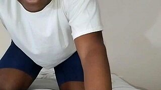 she brushes teeth feeling wild in sheer outfit