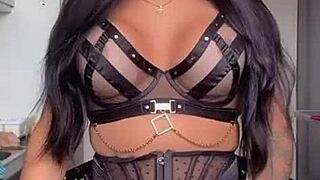 fernanda sallimeny struts her stunning trans curves through real french streets like a pornstar dream