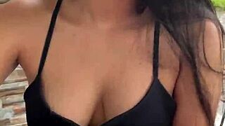 yo this colombian puta sucking huge cock on street 😈 caught by nosy neighbor!!