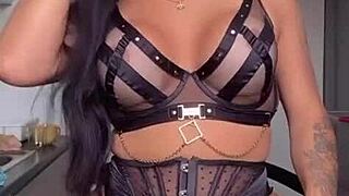 fernanda sallimeny struts her stunning trans curves through real french streets like a pornstar dream