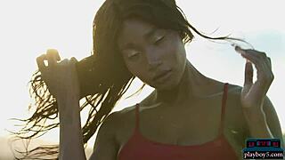Ebony playboy stunners selene kitt and mimi desuka bare huge assets