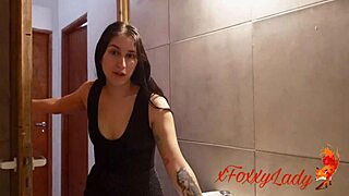 your wife catches you cheating and humiliates you brutally in bathroom domination
