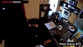 Does Channy Crossfire's little baggie lead to gloved deepthroat choking gagging and ass spreading?