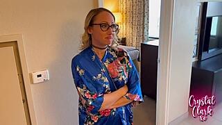 dude my friend's hot milf mom is dying for my monster cock deep inside her tight pussy