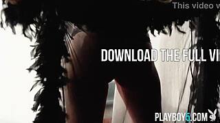 Tight Canadian Blonde Playboy Model Rips Clothes And Strips Naked In Steamy Shower