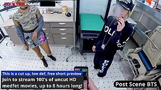 Does Channy Crossfire's little baggie lead to gloved deepthroat choking gagging and ass spreading?