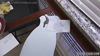 did homemade teen 18+ really suck stepbro's banana first time for creampie?