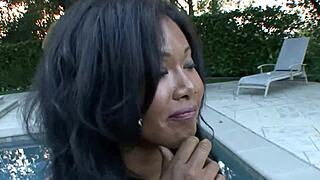 check out my ebony babe's huge natural tits