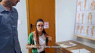 school director punishes naughty student in this intense discipline game scene